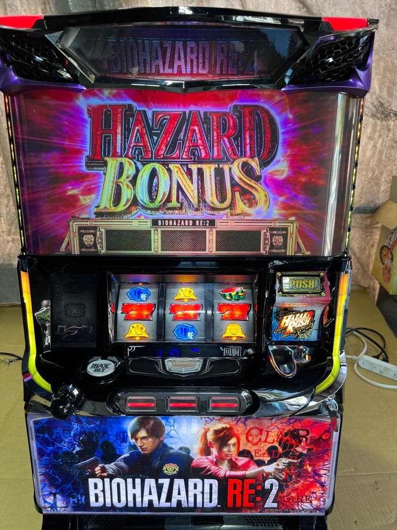 パチスロ実機 バイオハザード RE2 T116819711 - パチンコ・パチスロ本物