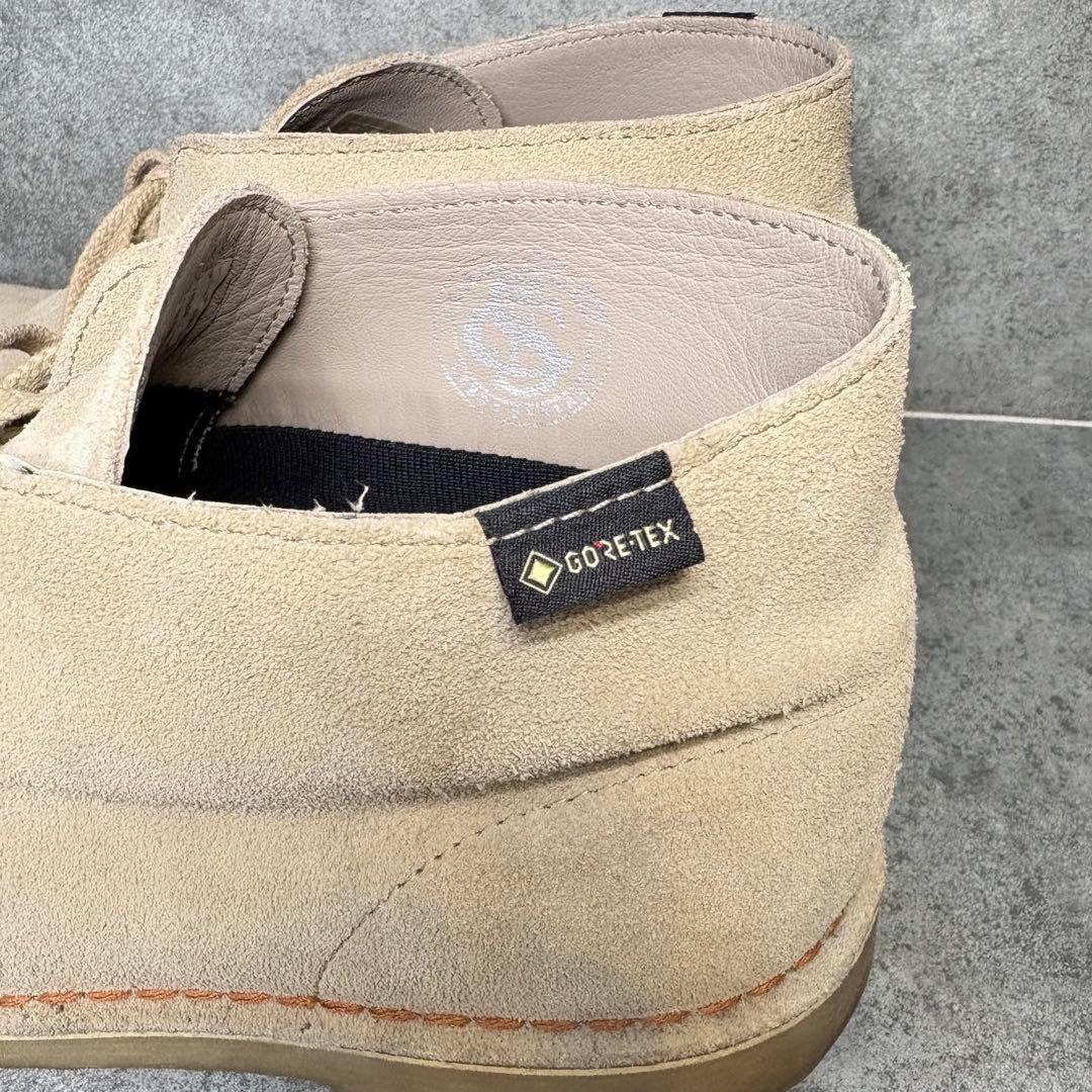 【美品】クラークス ゴアテックス デザートブーツ スエード 25.5cm