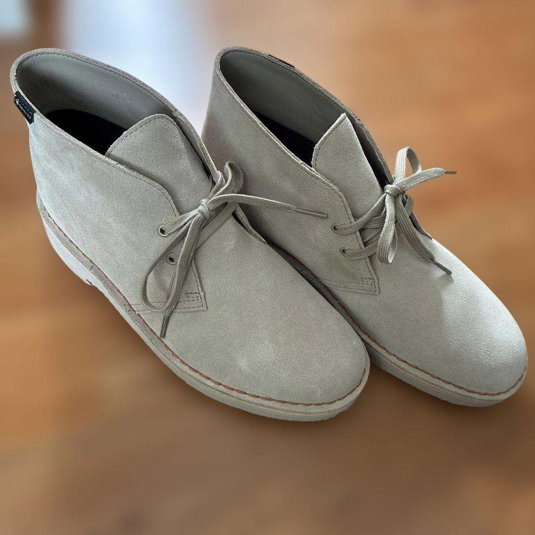 <Clarks>デザートブーツ ゴアテックス スエードシューズ　26.5cm