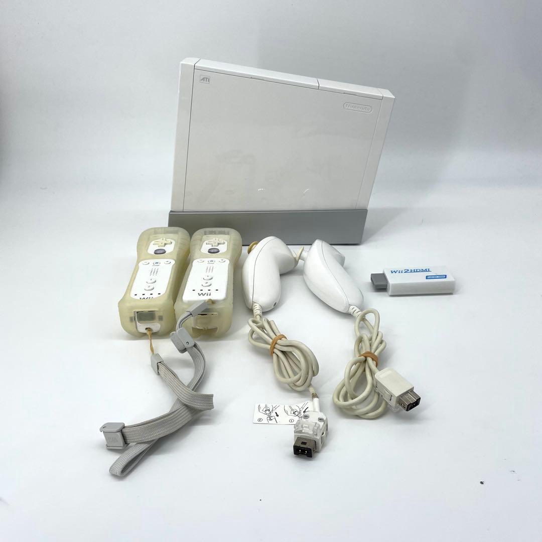 極美品✨Wii本体 周辺機器・ソフトセット 箱付き 桃鉄 スマブラ マリオ