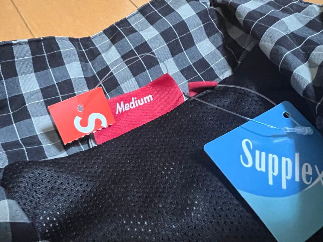 Y*s様 Supreme Plaid Track Jacket \"Black\"