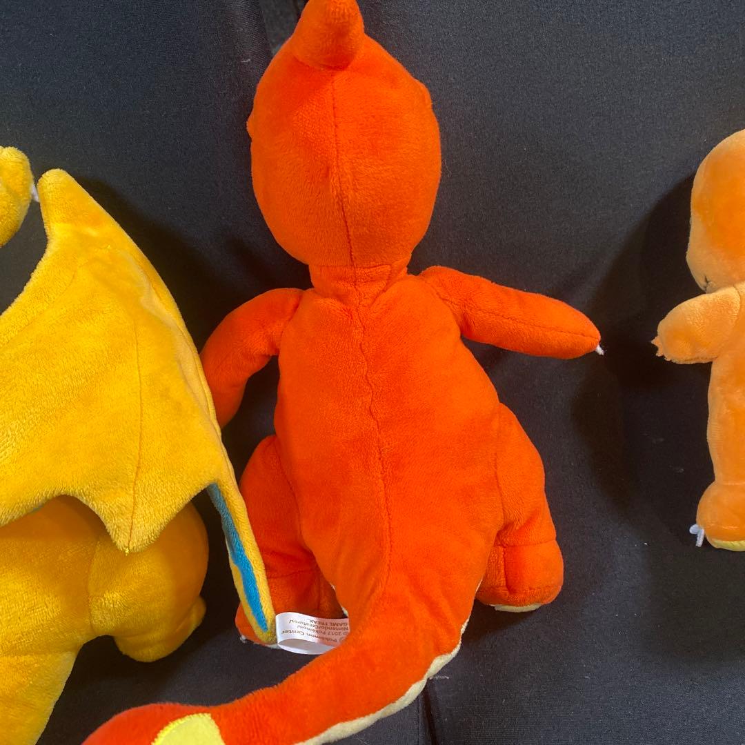 ヒトカゲ リザード リザードン ポケモンセンター ぬいぐるみ - メルカリ