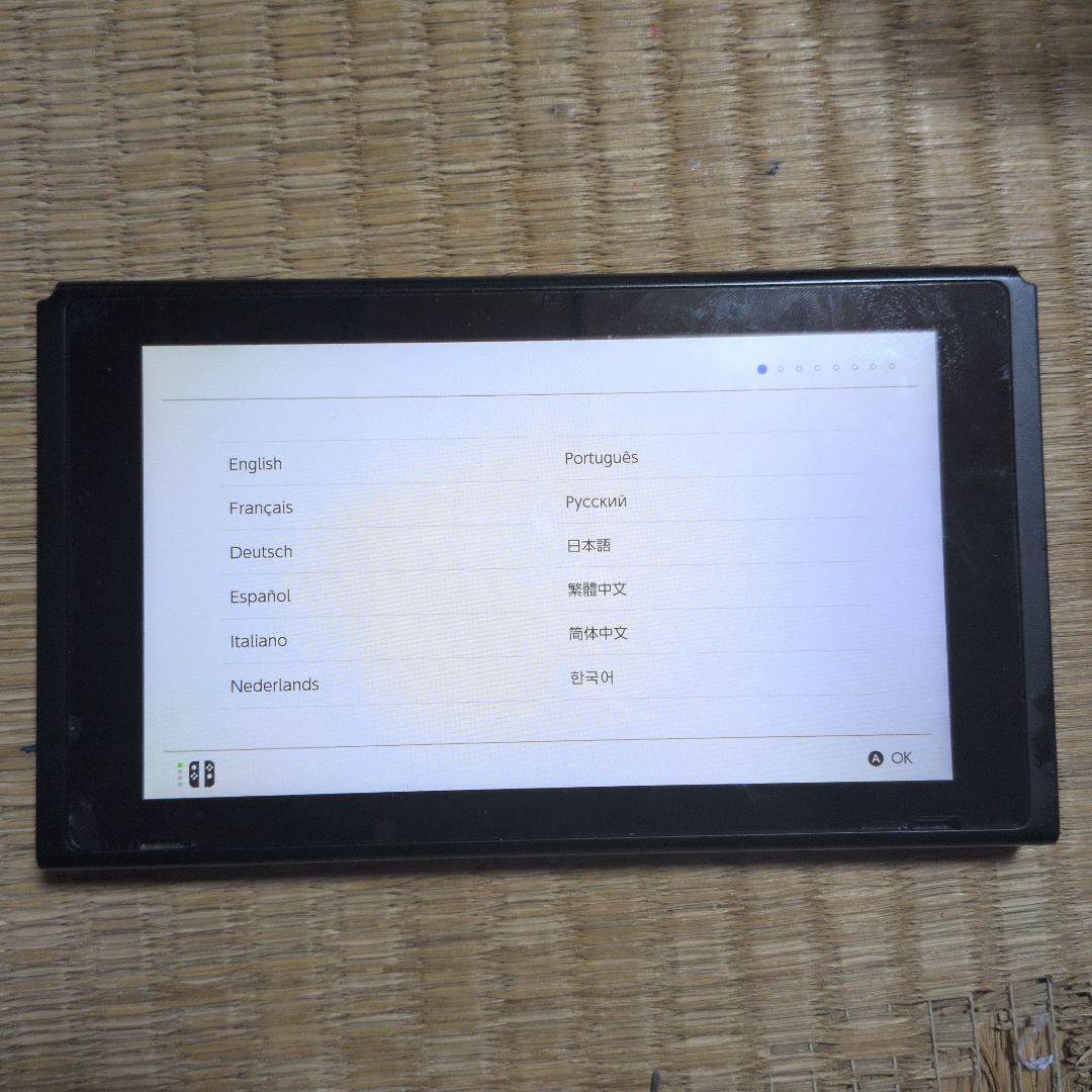 Nintendo Switch 本体 ブラック 動作確認積み - メルカリ