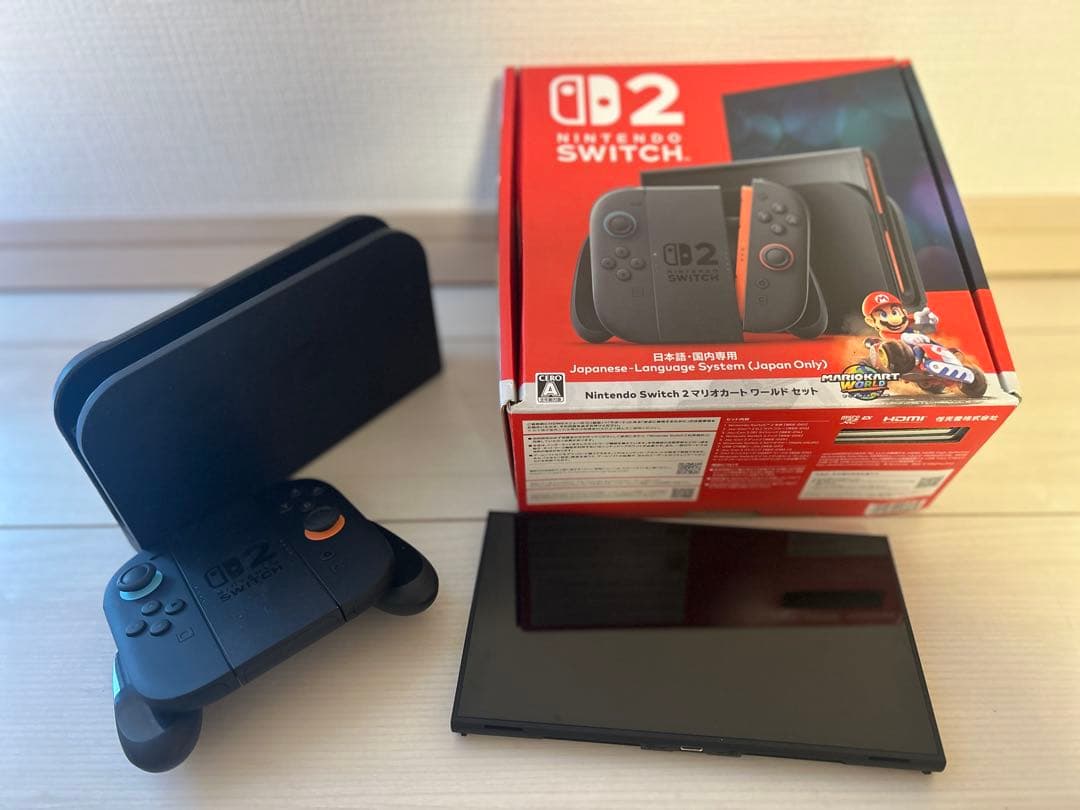 3年物損保証】Nintendo Switch 2 本体 付属品完備・極美品 - メルカリ