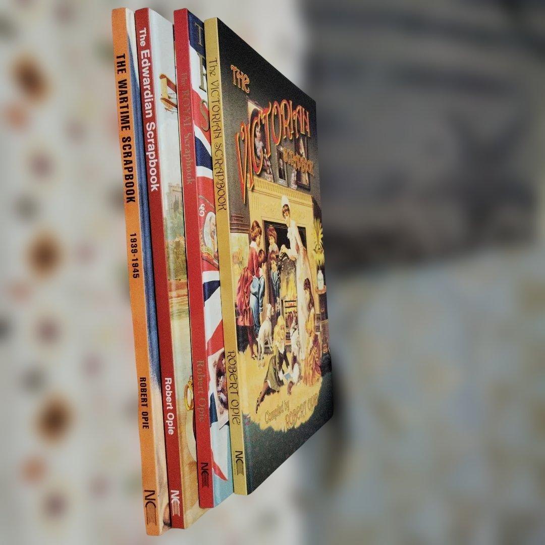 希少品ロバート・オピー編纂 スクラップブック コレクション4冊まとめ