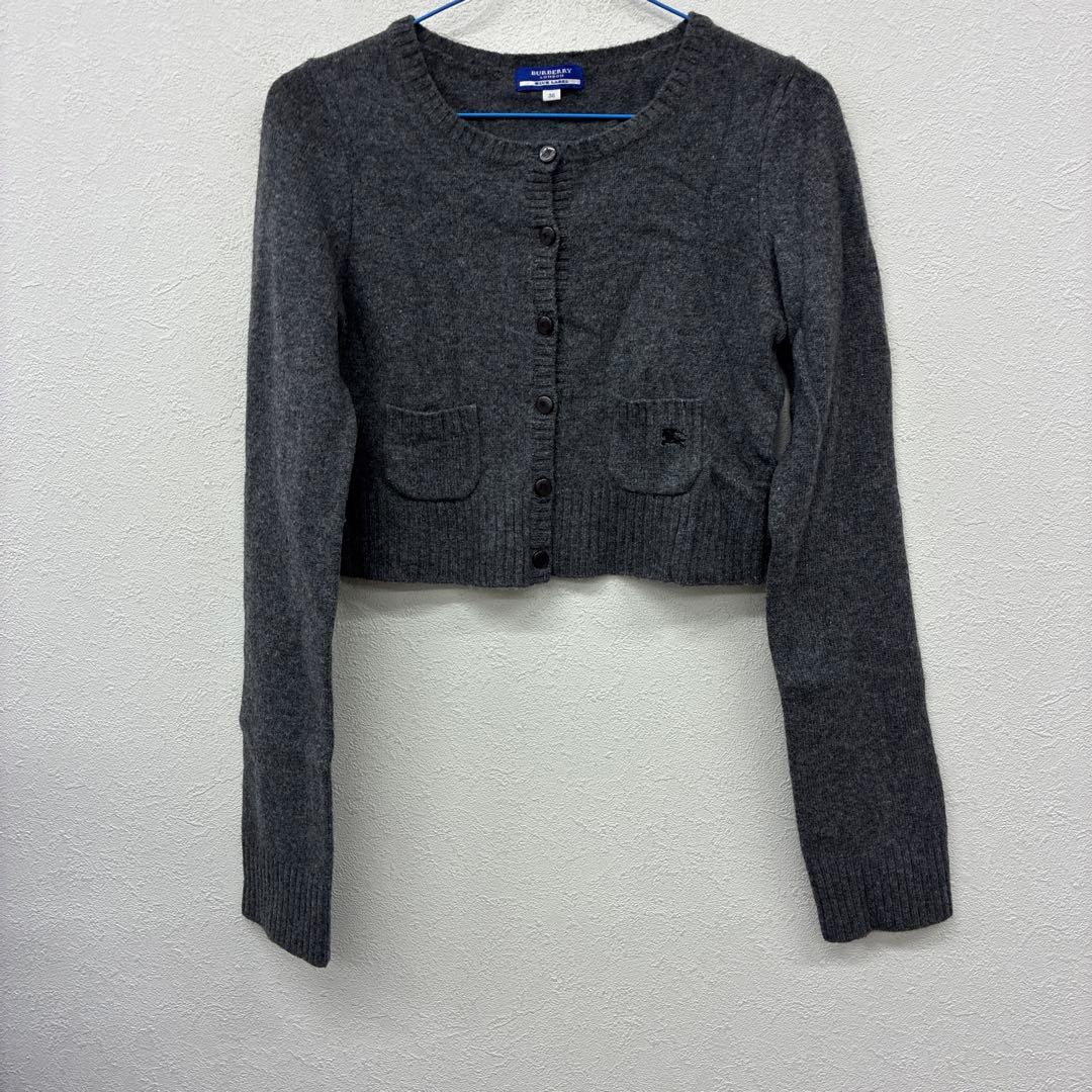 BURBERRY BLUE LABEL 短丈カーディガン 38 ん23 - メルカリ
