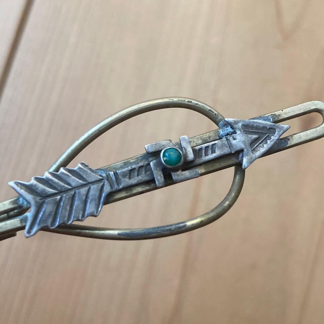 30s 40s navajo ナバホ 卍 ネクタイピン クリップ ターコイズ - メルカリ