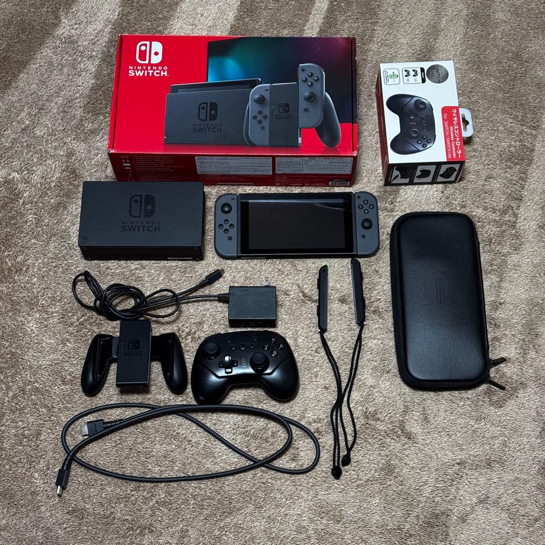 Nintendo Switch 本体　セット　ニンテンドー　スイッチ Nintendo OLED Model Switch with White Joy-Con, 7-inch OLED Screen