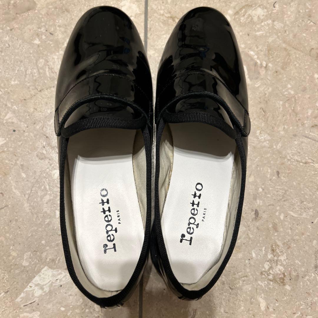 レペット マイケル ローファー エナメル 黒 36.5 23 フラット Michael ローファー - EUサイズ｜マイケル ローファー | ESSENTIALS