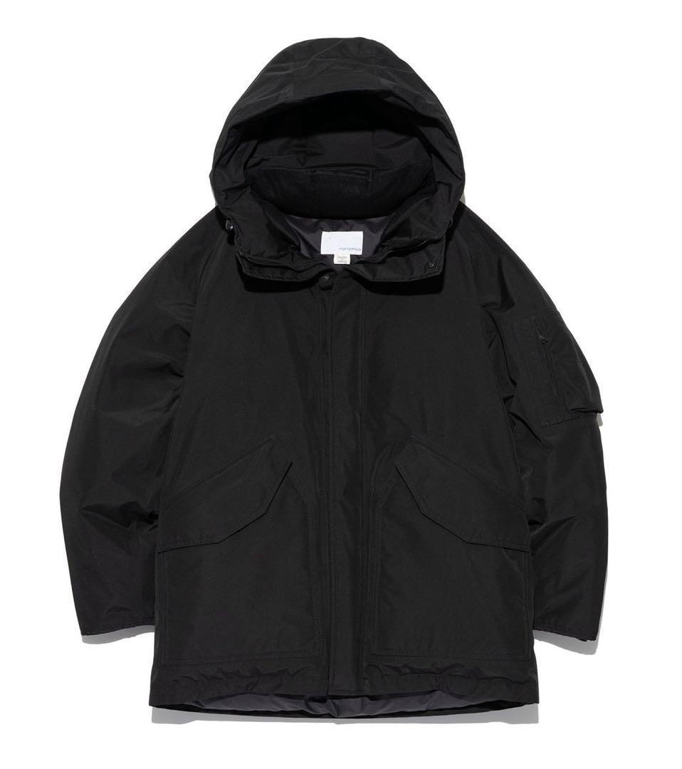 ジャケット・アウター nanamica GORE-TEX Down Coat BLACK XL GORE-TEX Down Coat