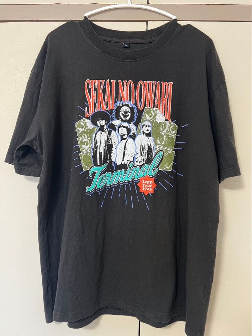 SEKAI NO OWARI Terminal Tシャツ Tシャツ（ホワイト）| ZEPP TOUR 2023 ｢Terminal｣ | SEKAI NO OWARI