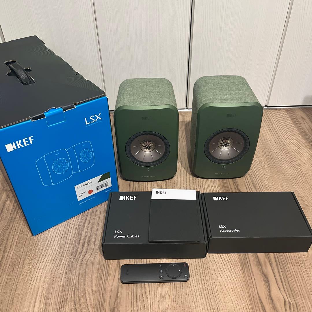 KEF LSX オリーブ Michael Young シグネチャーモデル This Affordable All-in-One System Is the Perfect Hi-Fi Package