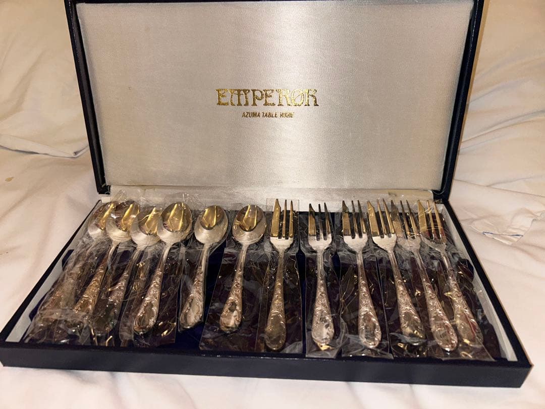 未使用品 AZUMA TABLE WARE EMPEROR カトラリーセット - メルカリ
