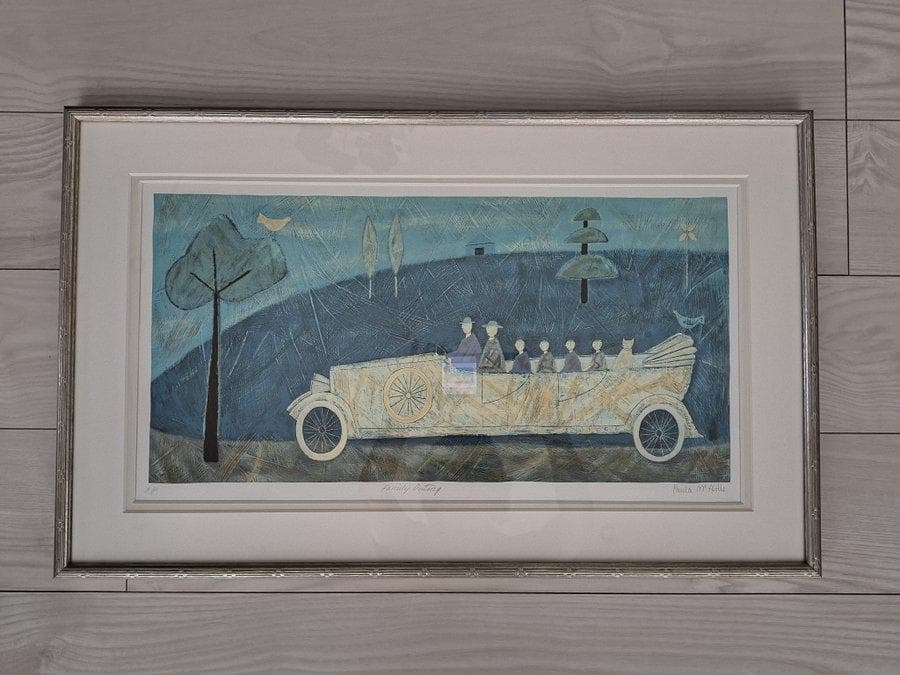 Paula Mcardle｜ポーラマッカードル「Family Outing」額装 Paula Mcardle｜ポーラマッカードル「Family Outing」額装 Paula