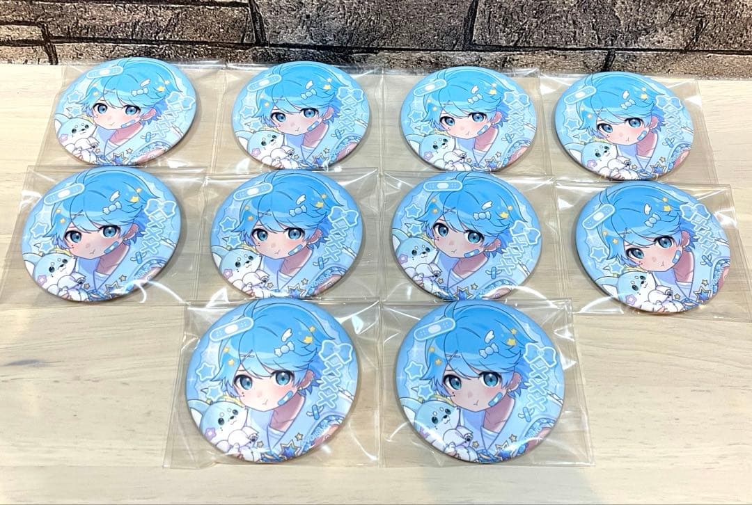 いれいす hotokeくん 缶バッジ 第18弾 愛足り - メルカリ