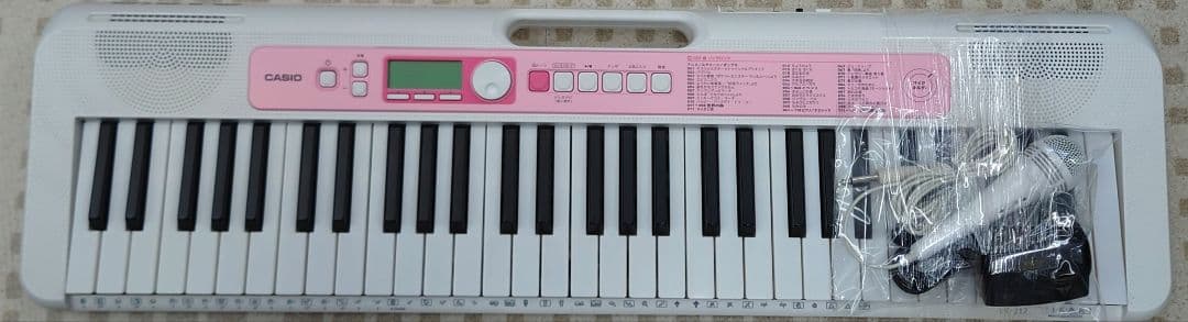 ☆【マイク・電源AC・譜面台・スタンド付】CASIO LK-312 キーボード