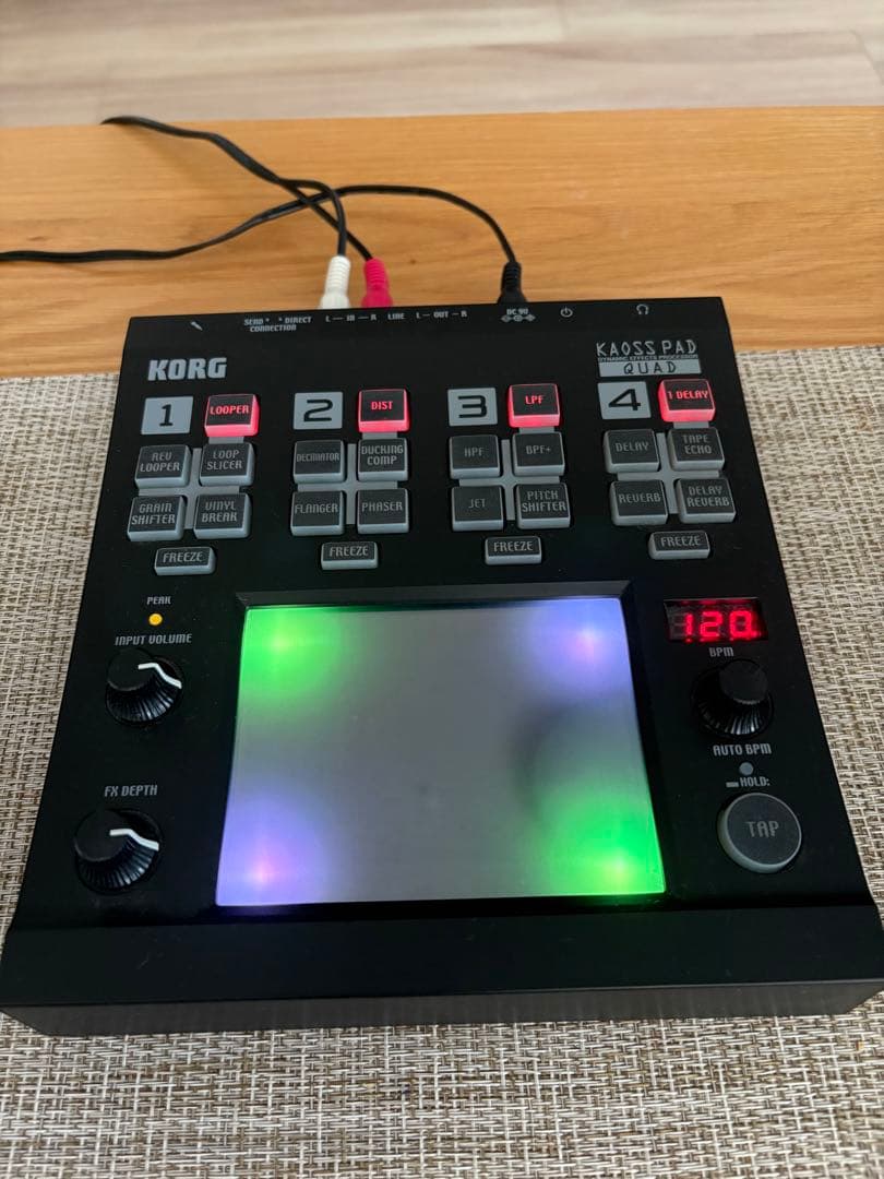 DJ機材 KORG KAOSS PAD QUAD KAOSS PAD QUAD - DYNAMIC EFFECTS PROCESSOR | KORG (USA)