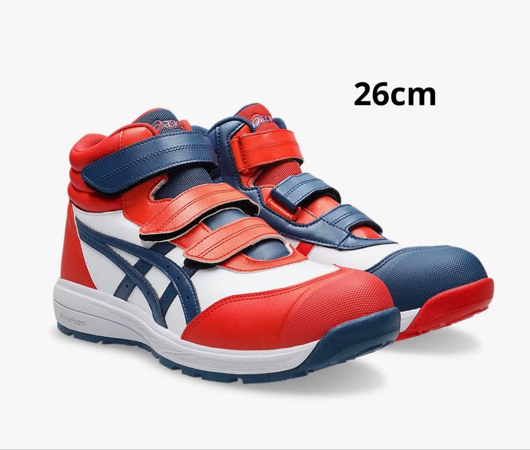 asics アシックス　CP312LC 100 26cm ファイアリーレッド ソックスプレゼント】【在庫限り】アシックス WINJOB CP312 LC