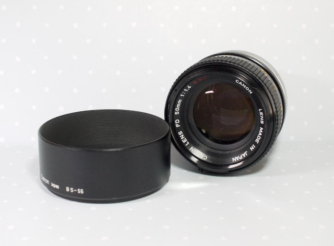 【試写確認済み】キャノン Canon FD 50mm F1.4 ssc Legacy Lens Review: Canon 50mm f1.4 FD and S.S.C. - The Noisy Shutter