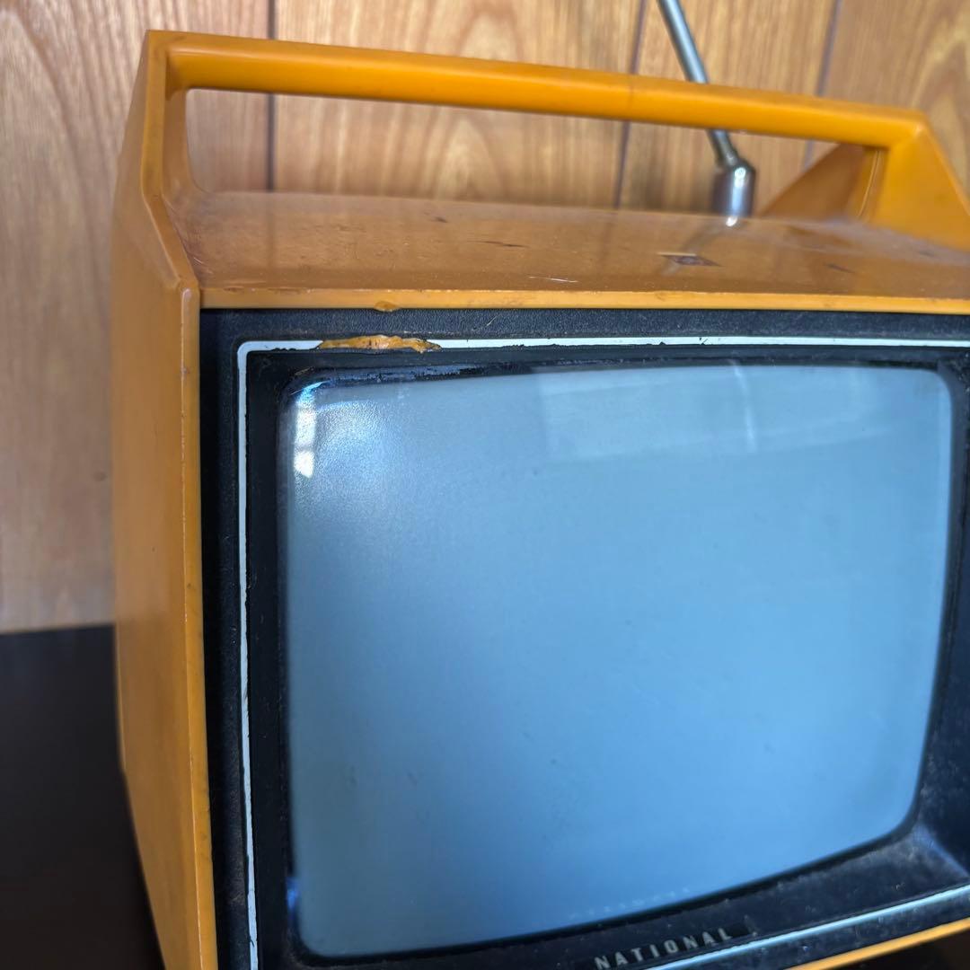 National ナショナル TR-710A トランジスタテレビ 昭和レトロ - メルカリ