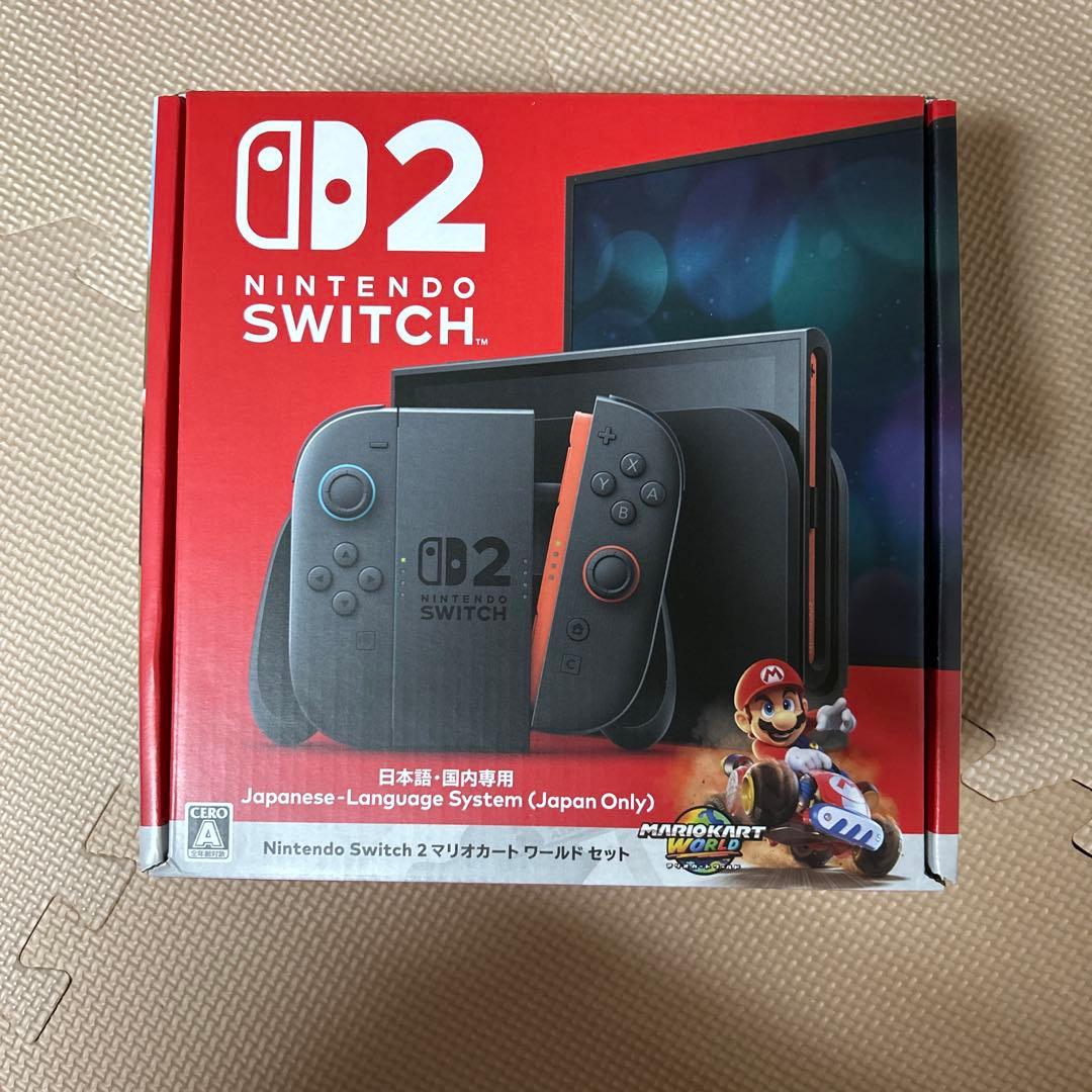 新品未使用レシートあり Nintendo Switch2 マリオカートワールド Amazon.co.jp: Nintendo Switch 2(日本語・国内専用) マリオカート