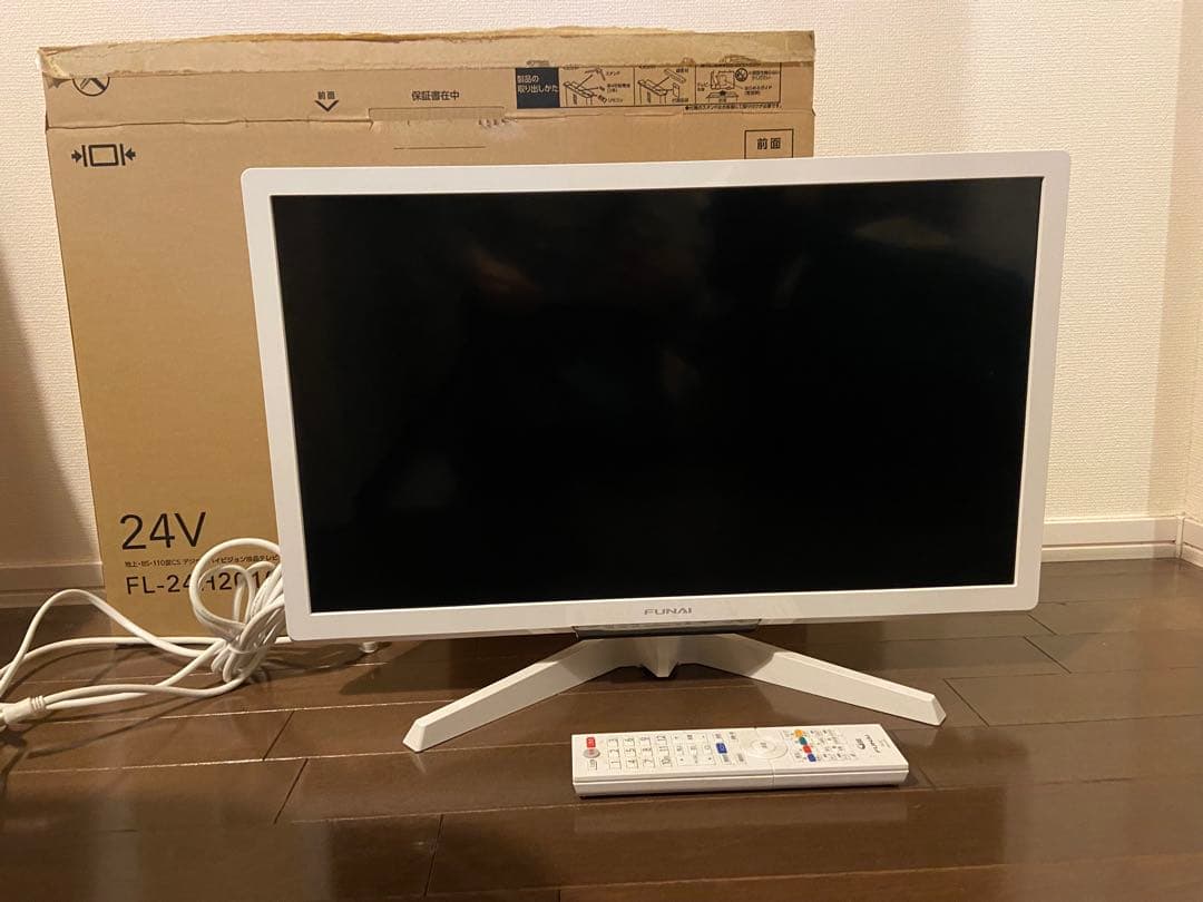 【りんご】FUNAI FL-24H2010W 24V液晶テレビ Amazon | フナイ 24V型 液晶テレビ ハイビジョン ダブルチューナー