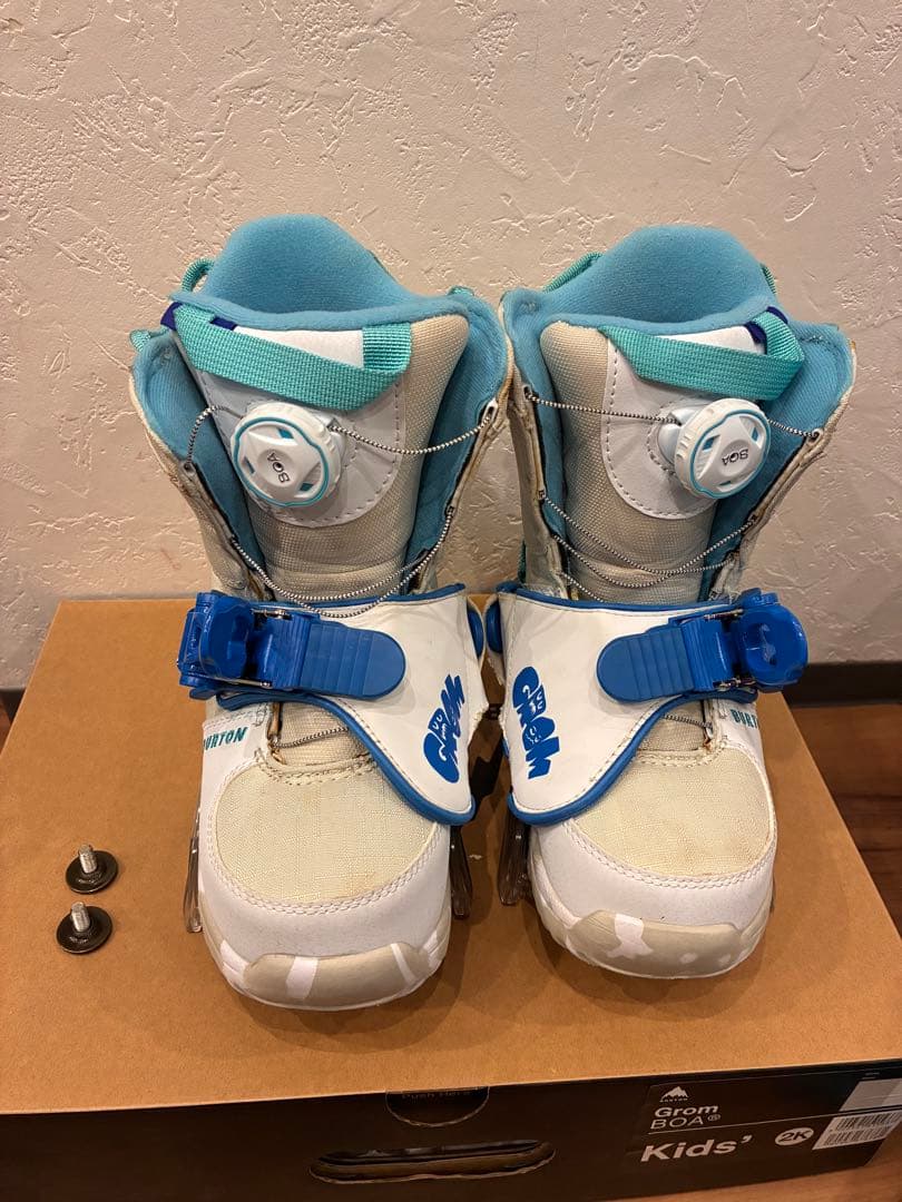 BURTON キッズ ブーツ 2K セット BURTON（バートン） スノーボードブーツ キッズ 25-26 Burton グロム
