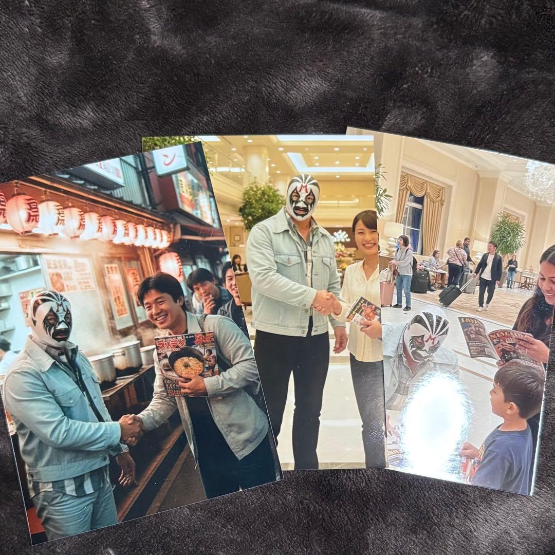 タ*ウ様 ミル・マスカラス＆マスクマン□写真15枚□ドス・カラス