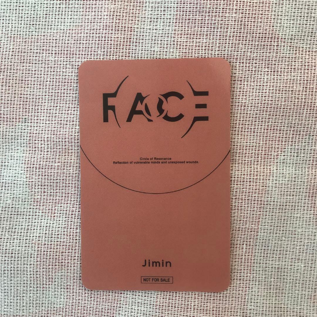 BTS ジミン 当選 FACEユニバ ラキドロ トレカ ≠ME ノイミー 君はこの