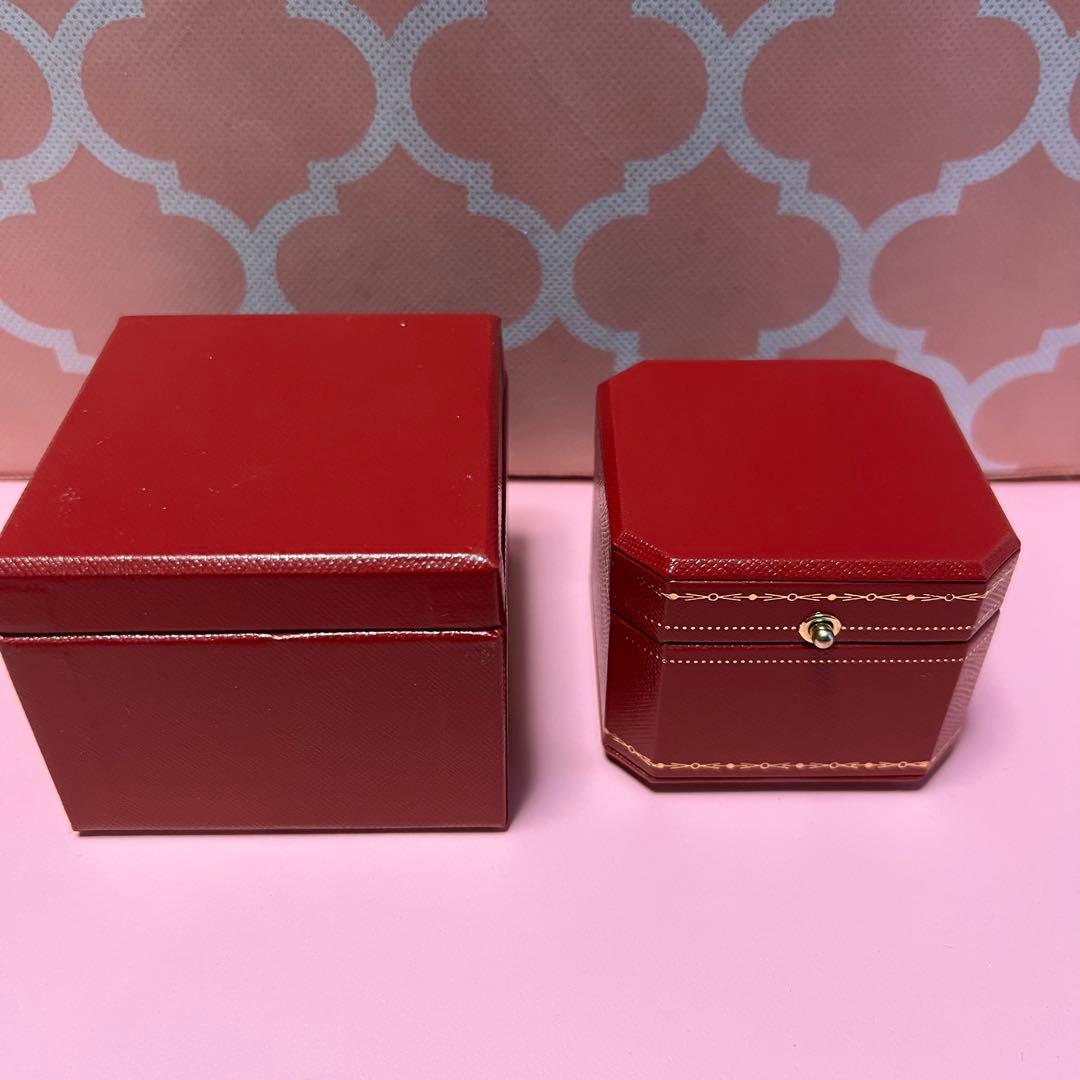 カルティエ Cartier 箱 リング ケース 空箱 - メルカリ