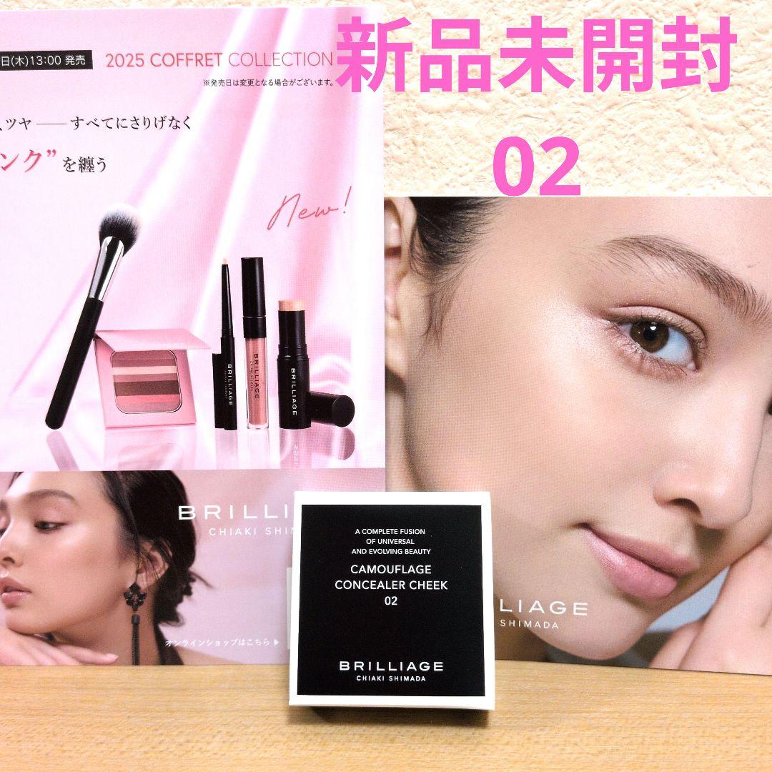 ブリリアージュ カモフラージュコンシーラーチーク02【新品未開封