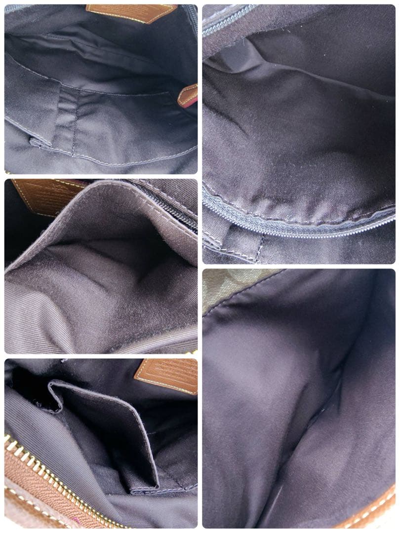 極美品 ☆COACH☆ コーチ ショルダーバッグ シグネチャー F34938