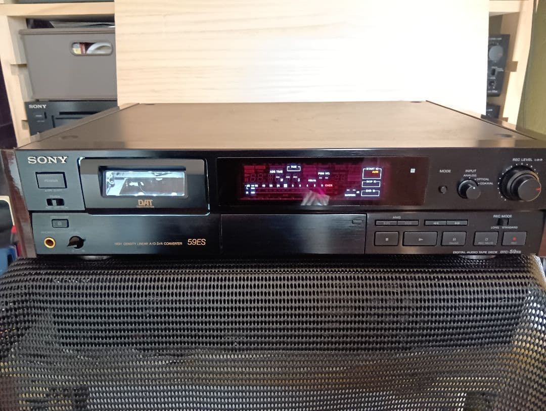 ソニー　DAT　デッキ　DTC 59ES ジャンク Yahoo!オークション - ジャンク SONY DTC-59ES DATデッキ