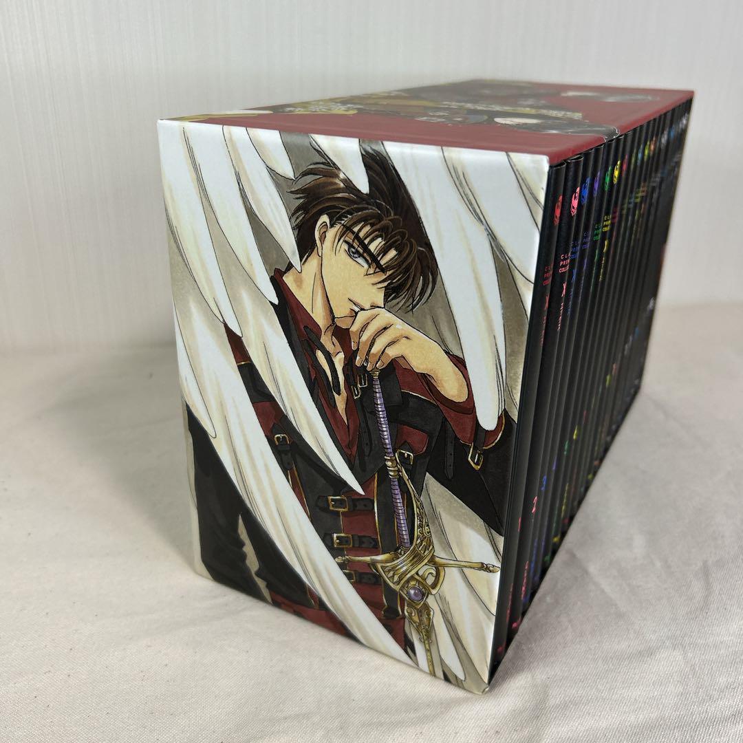 匿名配送】 CLAMP X エックス 全巻 収納BOX 複製原画風カード 初版