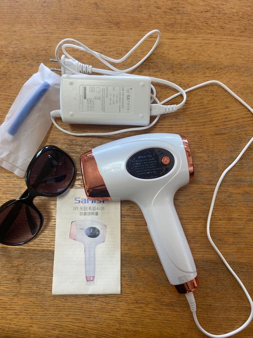 Sarlisi IPL光脱毛器Ai01 残り照射回数599225回 動作確認済み - メルカリ
