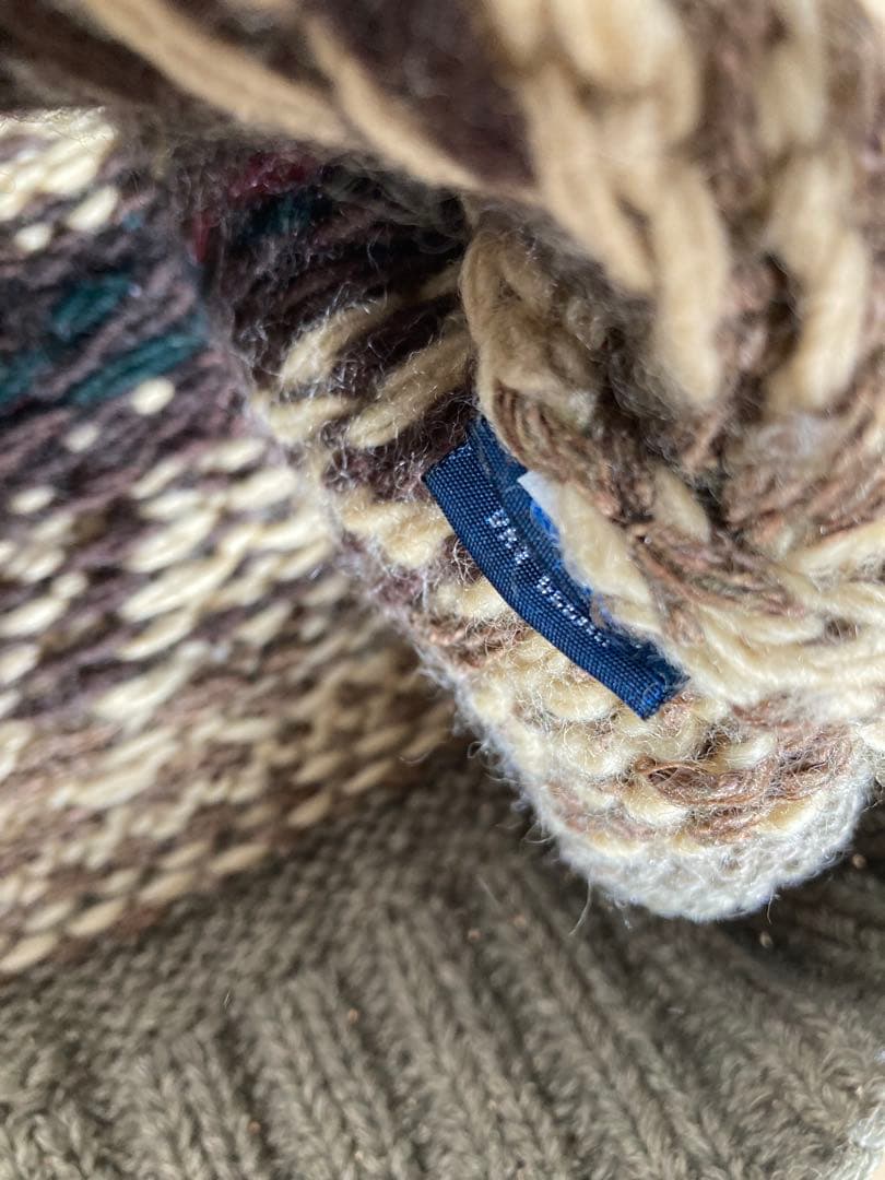 Ralph Lauren ラルフ L ハンドニット カウチン ネイティブ90s 90s POLO