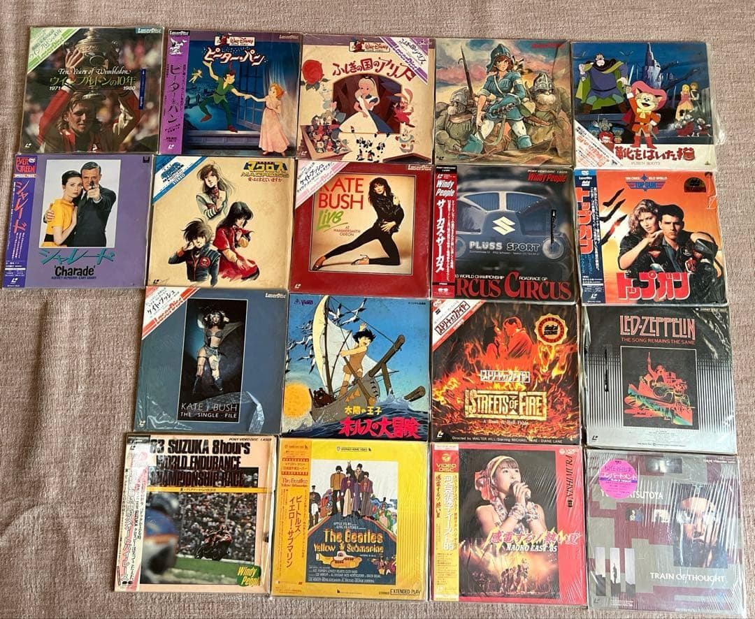 LD レーザーディスク 18枚セット 映画 洋楽 アニメ ディズニー他