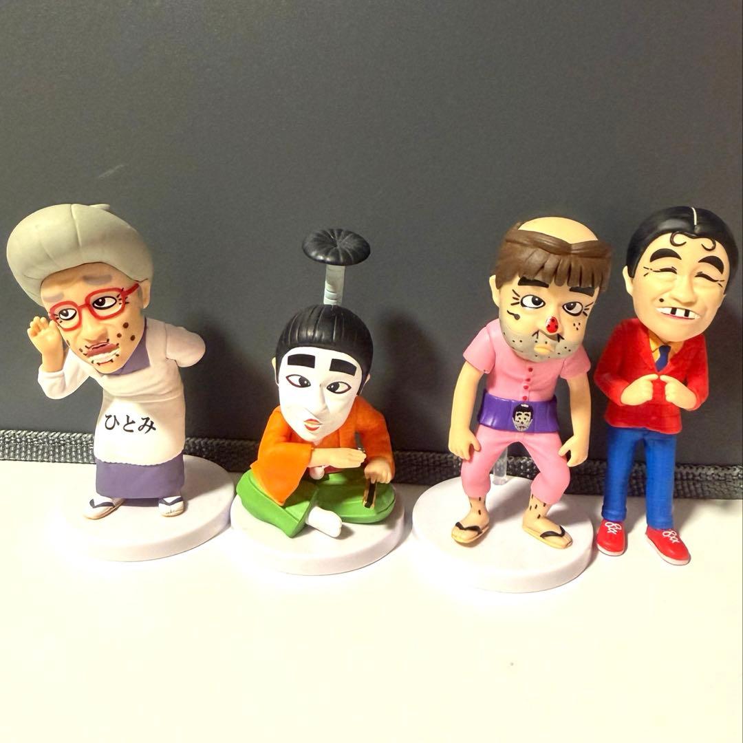 志村けん ワールドコレクタブルフィギュア 全4種 コンプリートセット