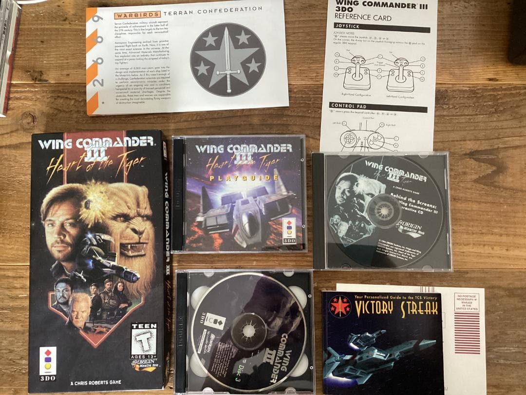 ★日本未発売/北米版/3DO/WING COMMANDERⅢ/ウィングコマンダー Amazon.com: Wing Commander III: Heart of the Tiger (Renewed