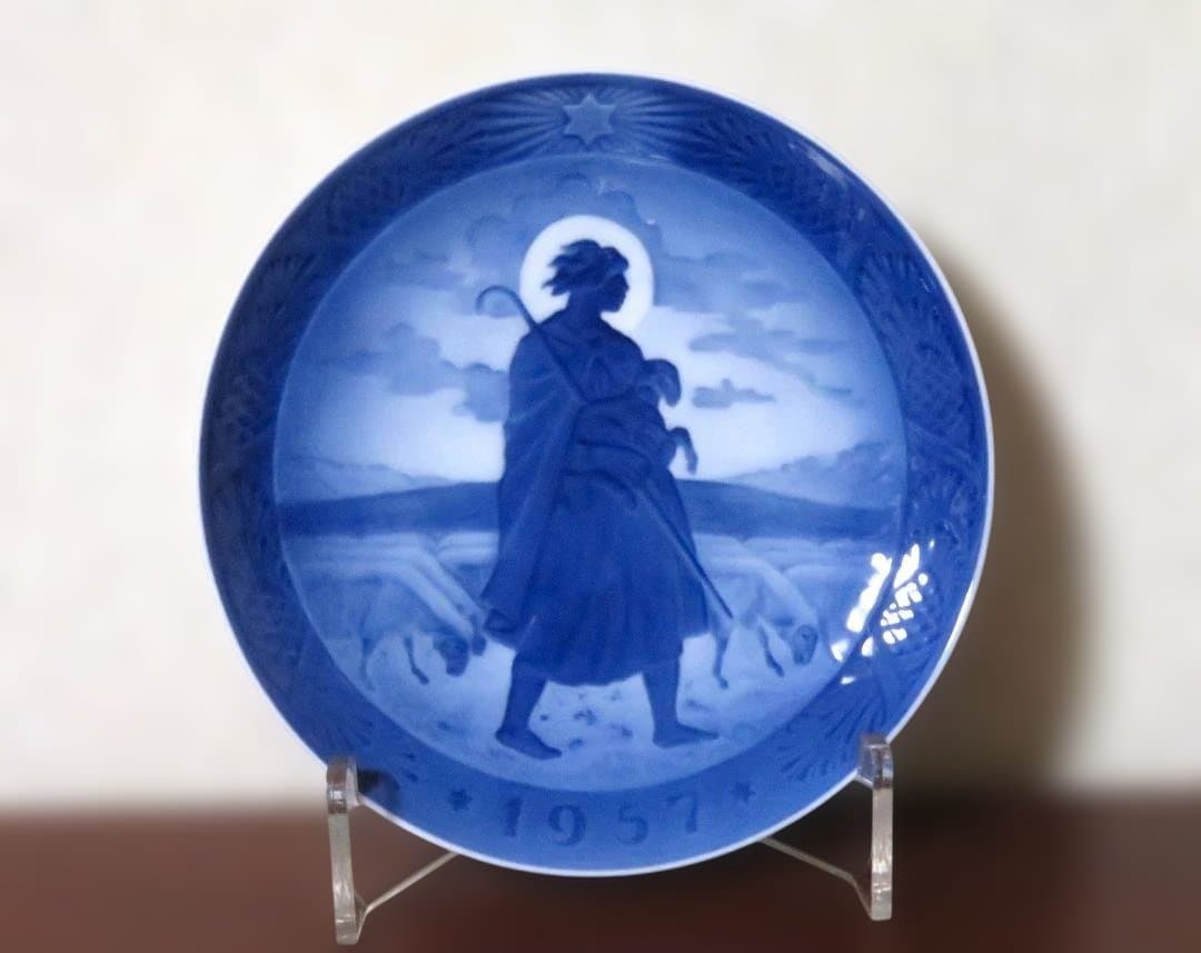 ロイヤルコペンハーゲン・イヤープレート1957年 楽天市場】ロイヤルコペンハーゲン イヤープレート 1957年 「The Good