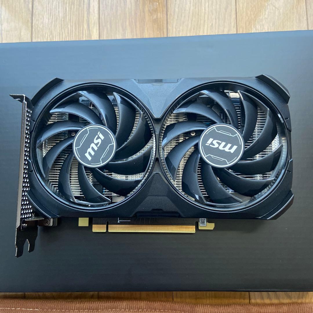 MSI GeForce RTX 4060ti 動作確認済 MSI GeForce RTX 4060 Ti GAMING X 8G