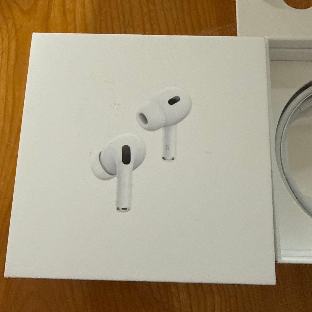 AirPods Pro 本体 ホワイト 充電ケーブル付 アップル AirPods Pro 2 [USB-Cコネクタ /Bluetooth /ノイズキャンセ