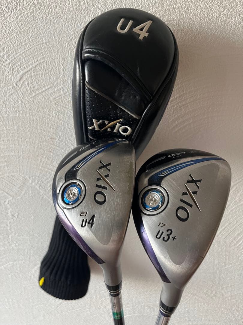 ゼクシオ9 ユーティリティ U3+ U4 SR 2本セット MP900 xxio