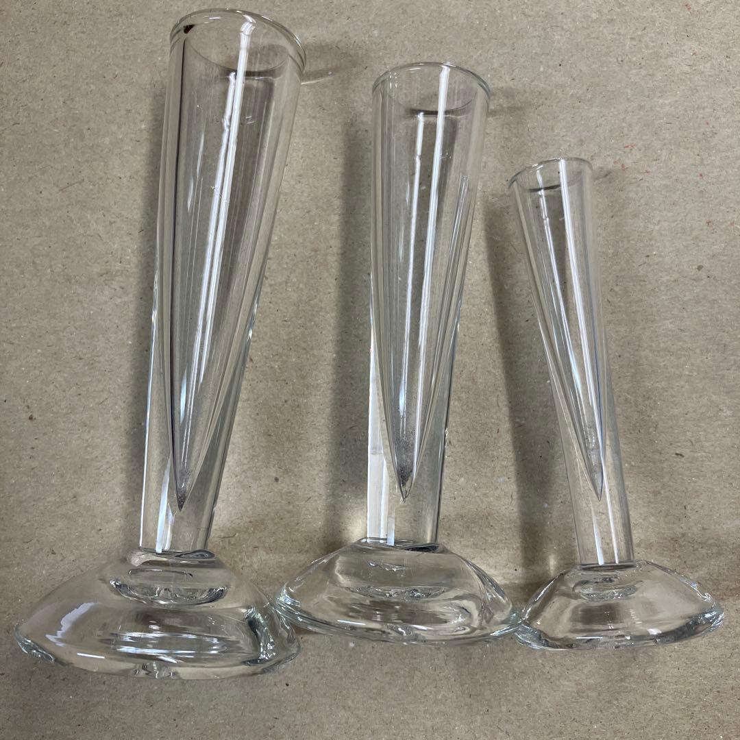 筆立て　ガラス製3個セット　新品未使用 楽天市場】筆 立て ガラスの通販