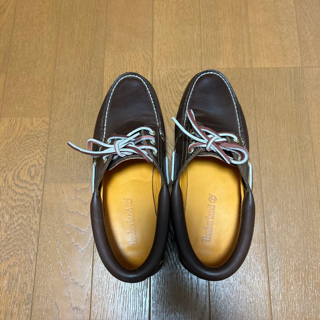 Timberland 3eye クラシックラグ　ブラウン 25.5cm
