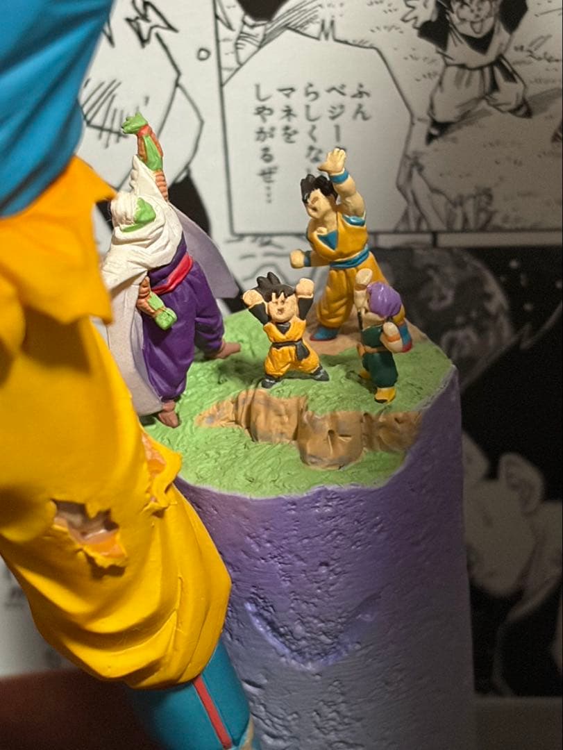 希少】ドラゴンボールセレクション 巻七 孫悟空 （元気玉）フィギュア