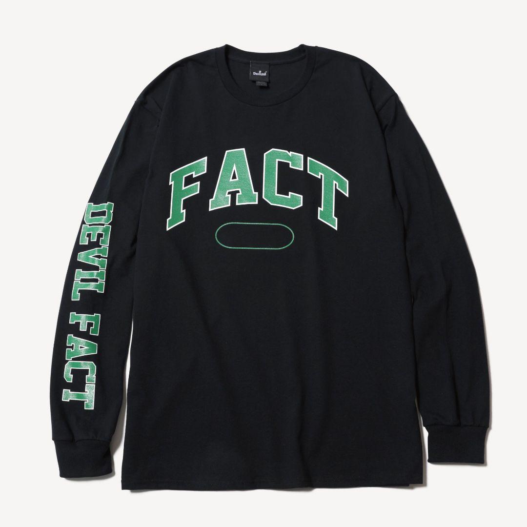 Deviluse FACT コラボ ロンT 黒 XXL 新品未開封 - メルカリ