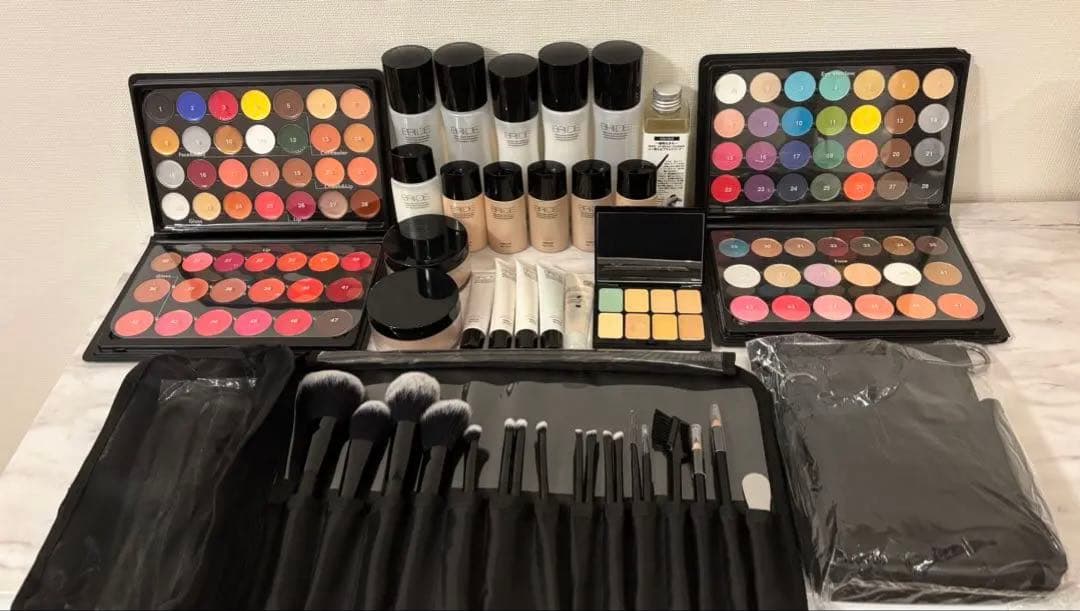 ブリディエ〗美容教材セット プロ用 メイク道具セット メイク検定の