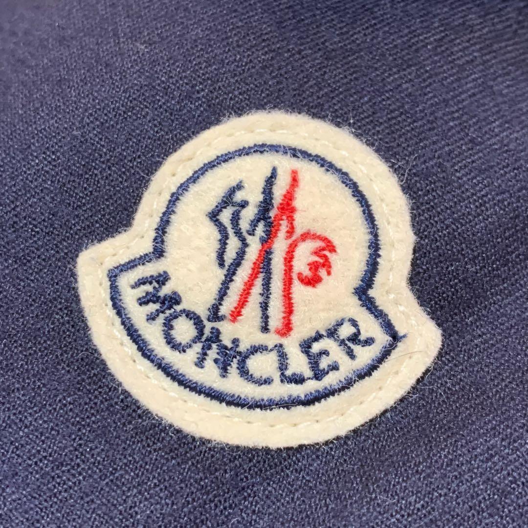 鑑定済】モンクレール モンジュネーブル ネイビー 1 クリーニング5D110