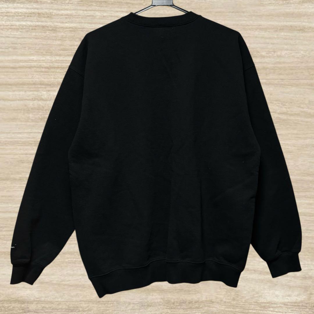 ほぼ未使用 Thisisneverthat 正規品 スウェット 刺繍ロゴ 黒 L - メルカリ